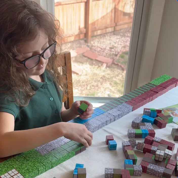 Магнитни блокчета за строене Build World – 192 бр.